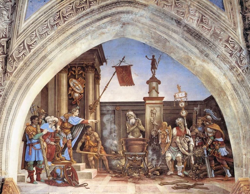 Filippo Lippi - Santa Maria Novella, Firenze, martirio di San Giovanni